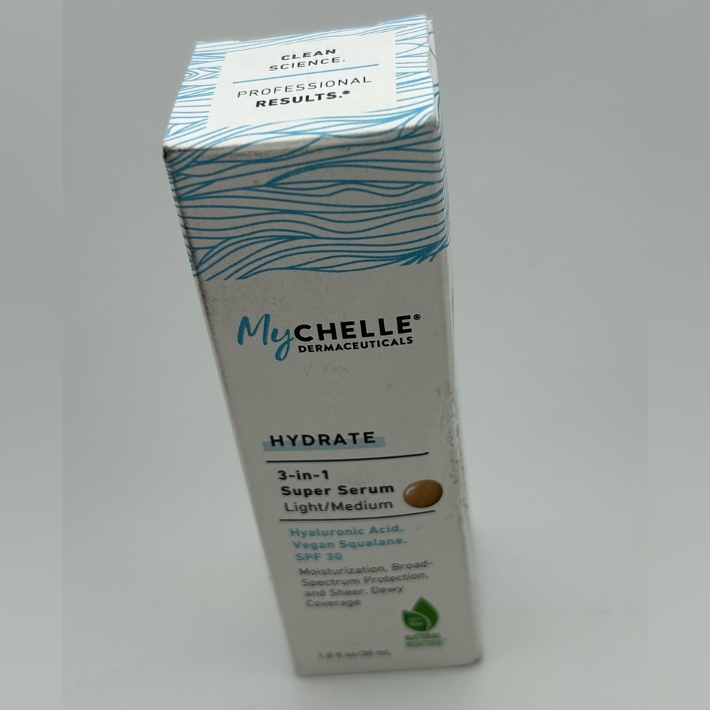 MyChelle Dermaceuticals Hydrate 3-in-1 Super Serum SPF30 Light/Medium 1floz/30ml